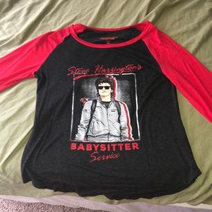 Women’s stranger things Netflix tee